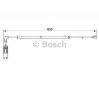 Сигнализатор, износ тормозных колодок BOSCH 1 987 474 960 1987474960 BOSCH - купить в магазине запчастей по Украине