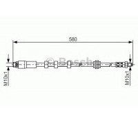 Тормозной шланг BOSCH 1 987 476 093 1987476093 BOSCH - купить в магазине запчастей по Украине