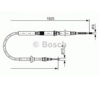 Трос, стояночная тормозная система BOSCH 1 987 477 959 1987477959 BOSCH - купить в магазине запчастей по Украине