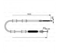1987482593 BOSCH - купить в магазине запчастей по Украине
