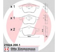 216242001 ZIMMERMANN - купить в магазине запчастей по Украине