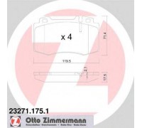 232711751 ZIMMERMANN - купить в магазине запчастей по Украине
