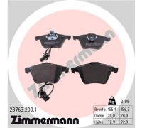 Комплект тормозных колодок, дисковый тормоз ZIMMERMANN 23763.200.1 237632001 ZIMMERMANN - купить в магазине запчастей по Украине