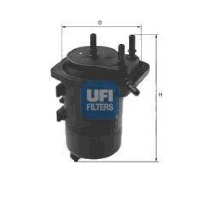 Топливный фильтр 2401300 UFI - купить в магазине запчастей по Украине
