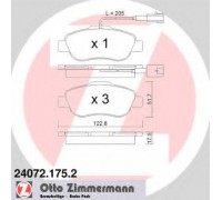 240721752 ZIMMERMANN - купити в магазині запчастин по Україні