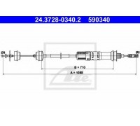 24372803402 ATE - купить в магазине запчастей по Украине