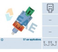 Выключатель фонаря сигнала торможения FAE 24693 24693 FAE - купить в магазине запчастей по Украине