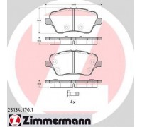 251341701 ZIMMERMANN - купить в магазине запчастей по Украине