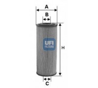 Масляный фильтр UFI 25.155.00 2515500 UFI - купить в магазине запчастей по Украине