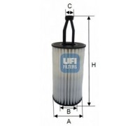 Масляный фильтр UFI 25.172.00 2517200 UFI - купить в магазине запчастей по Украине