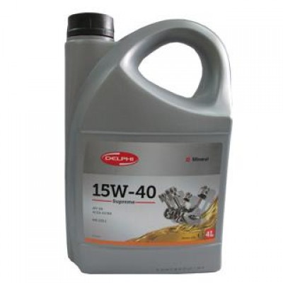 4L (Made in France!) SUPREME 15W-40 Масло мин. 25185361 DELPHI - купити в магазині запчастин по Україні