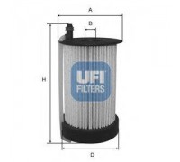 Топливный фильтр UFI 26.031.00 2603100 UFI - купить в магазине запчастей по Украине