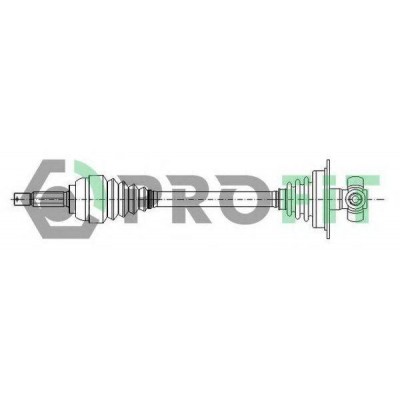 Приводной вал 27300637 PROFIT - купить в магазине запчастей по Украине