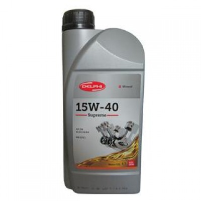 1L (Made in France!) SUPREME 15W-40 Масло мин. 2795877 DELPHI - купити в магазині запчастин по Україні