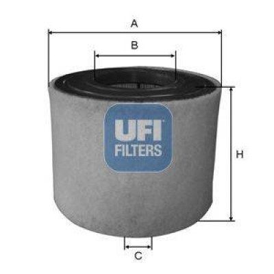 Воздушный фильтр 27A5400 UFI - купить в магазине запчастей по Украине