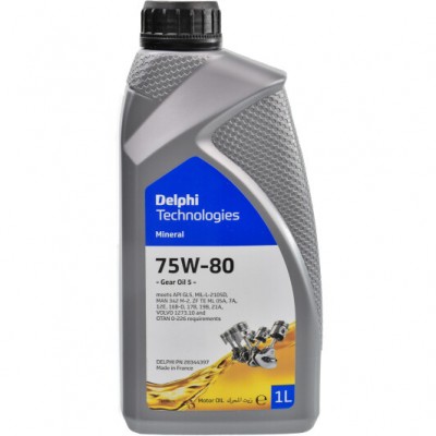 1L КПП 75W-80 GL-5 Масло трансм. 28344397 DELPHI - купити в магазині запчастин по Україні