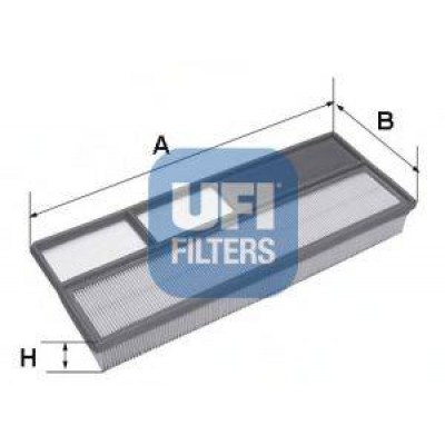 Воздушный фильтр 3026500 UFI - купить в магазине запчастей по Украине