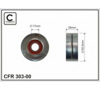 Натяжной ролик, поликлиновойремень CAFFARO 303-00 30300 CAFFARO - купить в магазине запчастей по Украине