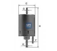 Топливный фильтр UFI 31.831.00 3183100 UFI - купить в магазине запчастей по Украине