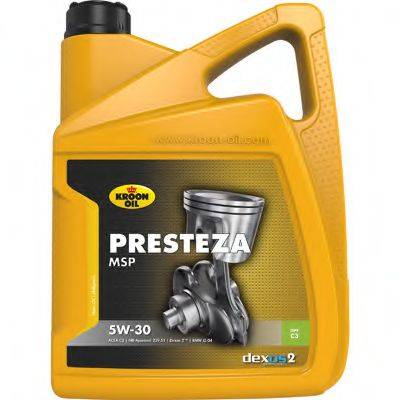 Олива моторна PRESTEZA MSP 5W-30 5л 33229 KROON OIL - купити в магазині запчастин по Україні