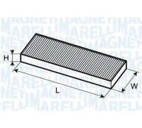 Фильтр, воздух во внутренном пространстве MAGNETI MARELLI 350203062370 350203062370 MAGNETI MARELLI - купить в магазине запчастей по Украине