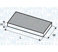 Фильтр, воздух во внутренном пространстве MAGNETI MARELLI 350203064100 350203064100 MAGNETI MARELLI - купити в магазині запчастин по Україні
