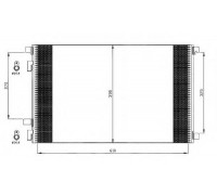 Конденсатор, кондиционер NRF 35449 35449 NRF - купить в магазине запчастей по Украине