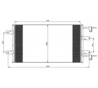 Конденсатор, кондиционер NRF 35505 35505 NRF - купить в магазине запчастей по Украине