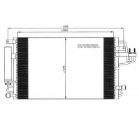 Конденсатор, кондиционер NRF 35600 35600 NRF - купить в магазине запчастей по Украине