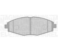 Комплект тормозных колодок, дисковый тормоз MAGNETI MARELLI 363916060164 363916060164 MAGNETI MARELLI - купить в магазине запчастей по Украине