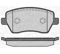 Комплект тормозных колодок, дисковый тормоз MAGNETI MARELLI 363916060347 363916060347 MAGNETI MARELLI - купити в магазині запчастин по Україні