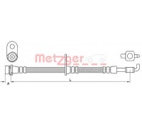 Тормозной шланг METZGER 4111332 4111332 METZGER - купить в магазине запчастей по Украине