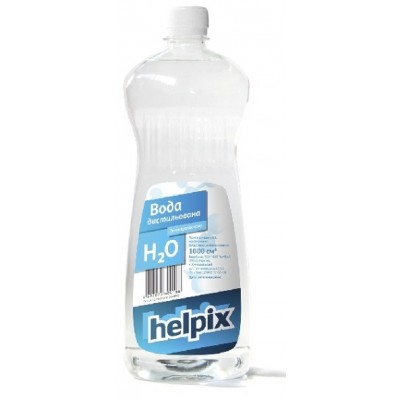 HELPIX 1л вода дистильована 4823075800186 HELPIX - купити в магазині запчастин по Україні