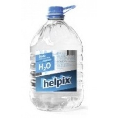 HELPIX 5л Вода дистилированная 4823075800193 HELPIX - купити в магазині запчастин по Україні