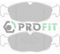 Комплект тормозных колодок, дисковый тормоз PROFIT 5000-0732 50000732 PROFIT - купить в магазине запчастей по Украине
