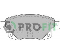 Комплект тормозных колодок, дисковый тормоз PROFIT 5000-1930 50001930 PROFIT - купить в магазине запчастей по Украине