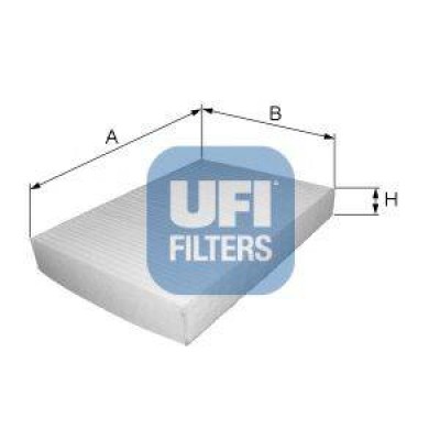 Фильтр, воздух во внутренном пространстве 5312300 UFI - купить в магазине запчастей по Украине