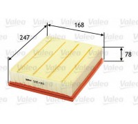 Воздушный фильтр VALEO 585018 585018 VALEO - купить в магазине запчастей по Украине