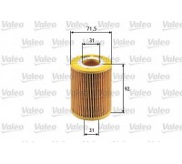 Масляный фильтр VALEO 586504 586504 VALEO - купить в магазине запчастей по Украине