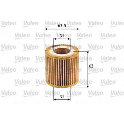 Масляный фильтр 586536 VALEO - купить в магазине запчастей по Украине