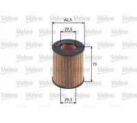 Масляный фильтр VALEO 586554 586554 VALEO - купить в магазине запчастей по Украине