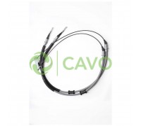 OPEL Трос ручного тормоза Omega 88- (2x1550/845mm) CAVO 5902 682 5902682 CAVO - купити в магазині запчастин по Україні