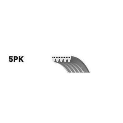 Поликлиновой ремень 5PK683 GATES - купить в магазине запчастей по Украине