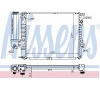 60607A NISSENS - купить в магазине запчастей по Украине
