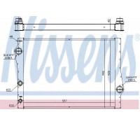 60823 NISSENS - купить в магазине запчастей по Украине