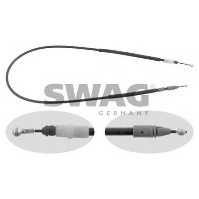 Трос, стояночная тормозная система 60933167 SWAG - купить в магазине запчастей по Украине