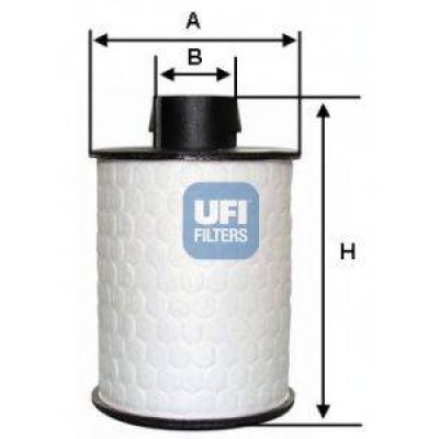 Топливный фильтр 60H2O00 UFI - купить в магазине запчастей по Украине