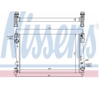 61916 NISSENS - купить в магазине запчастей по Украине