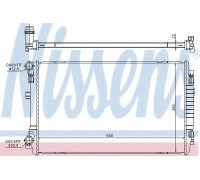 Радиатор, охлаждение двигателя NISSENS 65303 65303 NISSENS - купить в магазине запчастей по Украине
