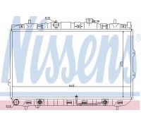 Радиатор, охлаждение двигателя NISSENS 66649 66649 NISSENS - купить в магазине запчастей по Украине